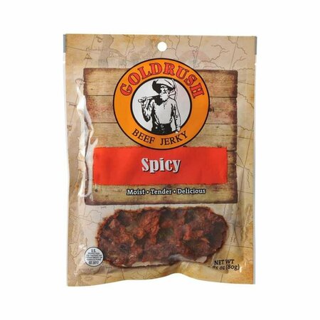 GOLD RUSH FARMS 2.85OZ SPICY BEEF JERKY 72125